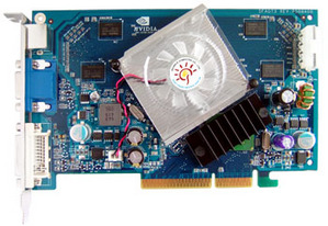 Sparkle SP-AG76SDH U2 - 512Mb DDR2 - AGP - D-SUB DVI-I HDTV - GeForce 7600 GS graphics adapter